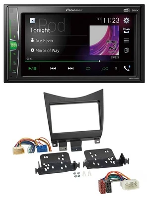 Pioneer 2DIN MP3 DAB USB Bluetooth Autoradio für Honda Accord 02-08 schwarz - Bild 1 von 4