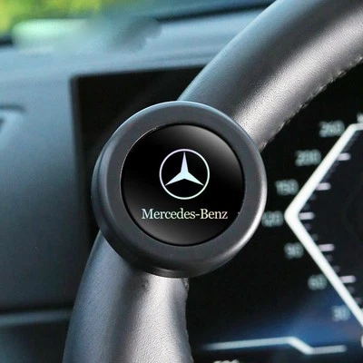 Car Steering Wheel Aid Handle Booster Ball Spinner Knob Trim for Mercedes Benz - Image 1 of 3