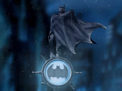 Estatua de lujo de Iron Studios - Batman Returns escala de arte 1/10 Michael Keaton Foto 1 de 4