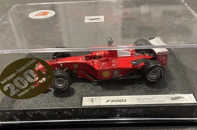 Hot Wheels Racing 1/43 Ferrari F2001 Michael Schumacher #1 Diecast 55573 - Image 1 of 4