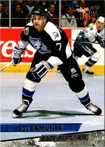 1993 Ultra Rob Zamuner #199 Tampa Bay Lightning Hockey Card - Picture 1 of 2