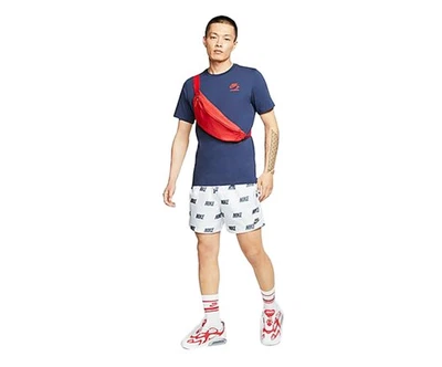 Nike Sportswear по всему печати сплетенный мужской активный шорты размер XXL, цвет: - Изображение 1 из 2