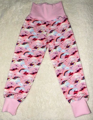 Hose ♥ Pumphose ♥ Mitwachshose ♥  Einhörner ♥ Rosa ♥  handmade - Bild 1 von 2