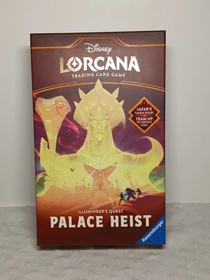 Juego de Cartas Coleccionables Disney Lorcana: Illumineer's Quest Palace Heist Facrory Sellado Foto 1 de 4