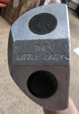 Putter de mazo fresado Bobby Grace The Little Lady 36 pulgadas diestro con agarre original usado Foto 1 de 4