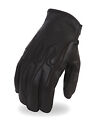 FI172GEL First Classics Flame Embroidered Short Police Style Gel Palm Glove