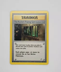 Set of 1 Pokemon - The Rocket's Training Gym (LP) - Gym Heroes - Picture 1 of 3