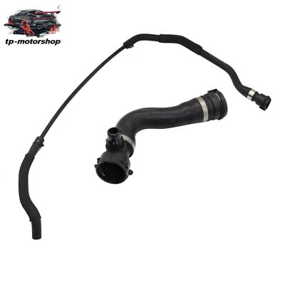 2* Upper Radiator Coolant Hose Vent Hose Kit For BMW 135i 135is 335i 335xi X1 Z4 Foto 1 de 4