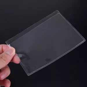 2 x Universal Clear Car Parking Windscreen Ticket Holder Pocket for Any Vehicle - Picture 1 of 3