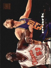 1993-94 Stadium Club Utah Jazz Basketball Card #96 Mark Eaton