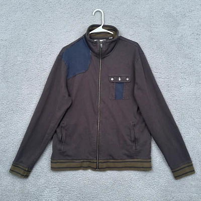 Penguin by Munsingwear Para hombres Sudadera Cremallera Completa Chaqueta de Pista Talla XL Gris Foto 1 de 4