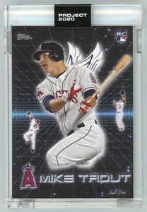 Topps Project 2020 Mike Trout LA Angels by Don C Card #247 PR: 7196! NICE CARD! - Picture 1 of 2