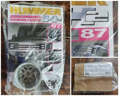 Fascicolo HUMMER H2 1:8 modello radiocomandato  HOBBY&WORK n.87 auto fuoristrada - Immagine 1 di 4
