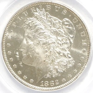 1882 O Morgan Dollar ANACS MS-63 - Picture 1 of 4