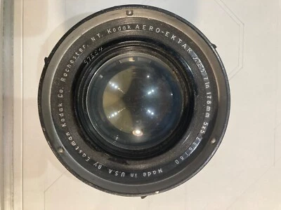 kodak aero ektar 178 mm 5x5 lens - Image 1 of 4