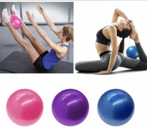 1 Small Exercise 9” Ball Pilates Yoga Core Training Physical therapy Mini Gym - Picture 1 of 19