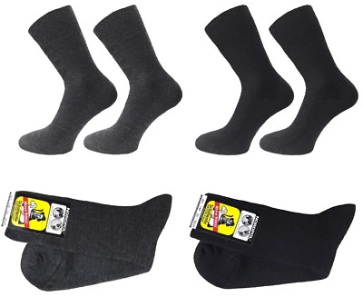 NORDPOL 100% Schurwolle Business Socken SCHWEIßSOCKEN - 1/1 RIPPE FEINGESTRICKT