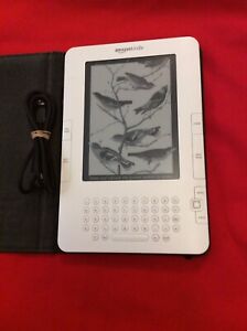 Amazon Kindle 2nd Generation D00701 White Untested ( Read Fully Description)