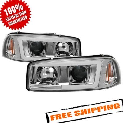 Faróis de projetor Spyder Auto 5084620 cromados - Imagem 1 de 4