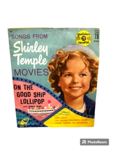 Golden Records 6 Songs From Shirley Temple Movies 45 rpm - Picture 1 of 2