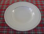 Vintage Syracuse China Columbia Old Ivory Silver Platinum 8" Rimmed Soup Bowl