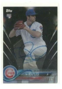 2018 Topps Clearly Authentic Autographs Black #CAADM Dillon Maples (ref 86475) - Picture 1 of 1