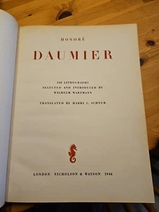 1946 First Edition Honore Daumier 240 Lithographs Nicholson And Watson - Picture 1 of 12