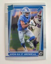 2021 Donruss Optic Amon Ra St Brown Rated Rookie RC #228 Lions