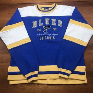 Suéter Pro Player St Louis Blues para mujer 18/20 bloque de color bordado - Imagen 1 de 9