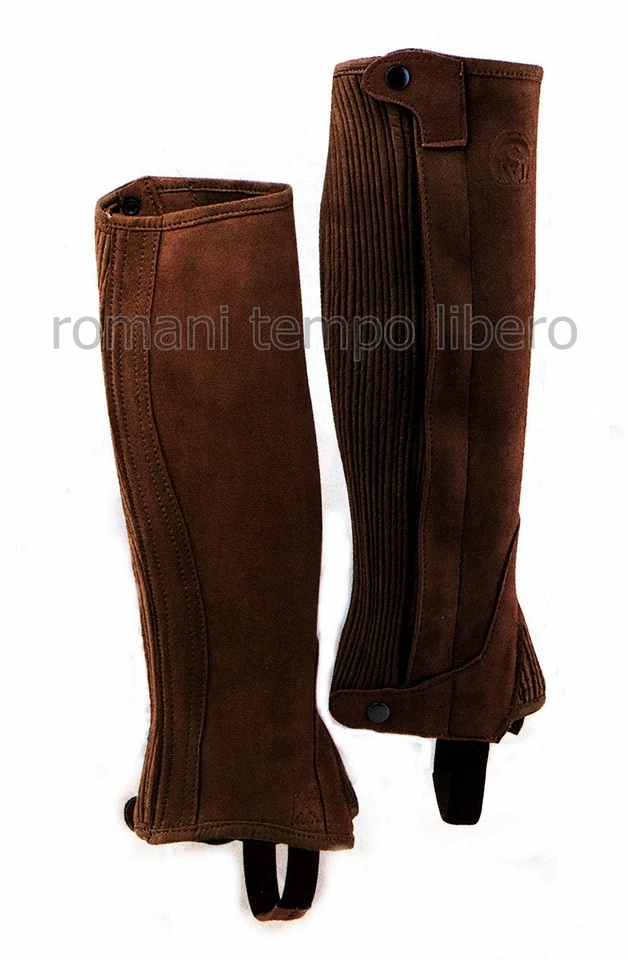 Guêtres Jambières Équitation en Cuir Synthetique - Bild 1 von 1