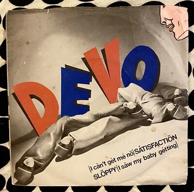 DEVO ‎– (I Can't Get Me No) Satisfaction - 45 RPM - 1977 - Image 1 of 4