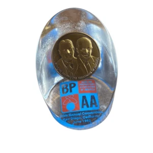 BPAA 50th Annual Convention San Diego California June 1982 Paperweight - Picture 1 of 7