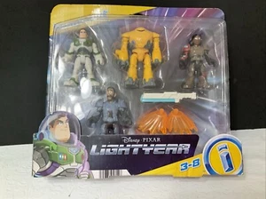 New 2023 - Imaginext Disney Pixar Lightyear: Jr. ZAP Patrol Figure 4 Pack - Picture 1 of 1