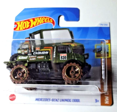 Hot Wheels - Mercedes-Benz Unimog U 1300 L - Unimog 435 - HW Dirt 2024 - HTB24 - Immagine 1 di 2
