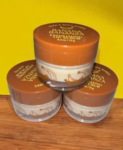 Bath & Body Works Exfoliating Lip Scrub BANANA BANANZA Set of 3 New & Sealed - Picture 1 of 7