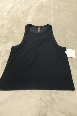 Camiseta sin mangas Beyond Yoga azul medio peso pluma reequilibrio nueva con etiquetas Foto 1 de 4