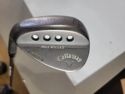 Cuña para zurdos Callaway MD3 fresada 60° 9 rebotes S-Grind 60/9 hierro Foto 1 de 4