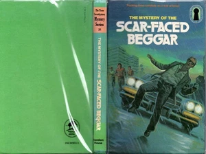 THE THREE INVESTIGATORS #31 THE MYSTERY OF SCAR-FACED BEGGAR VERY RARE HC N-FINE - Bild 1 von 1