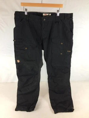 Excelente Fjallraven Vidda Pro Pantalones Ventilados Para Hombre Pantalones de Senderismo, Negro, 58 Foto 1 de 4