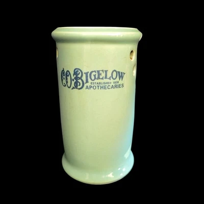 Винтажный C.O. Подогреватель эфирного масла для свечей Bigelow Apothecaries Tealight - Изображение 1 из 4