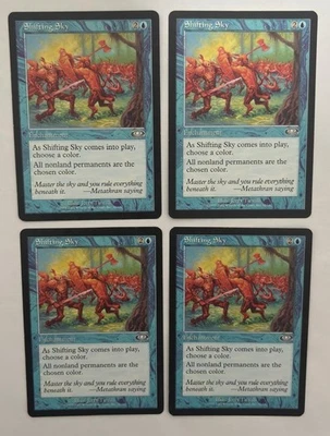 MTG 4X PLANESHIFT SHIFTING SKY NM MAGIC THE GATHERING UNCOMMON BLUE ENCHANTMENT - Image 1 of 4