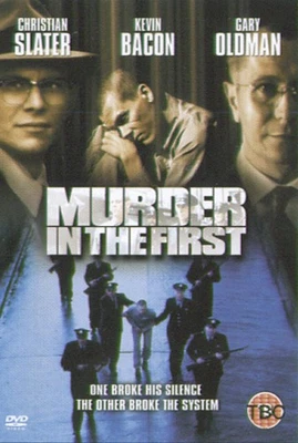 Murder in the First DVD (2004) Christian Slater, Rocco (DIR) cert 15 Great Value - Image 1 of 2