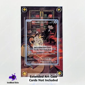Team Rocket's Meowth 203/182 Sv10: Destined Rivals Extended Art Case - Picture 1 of 9