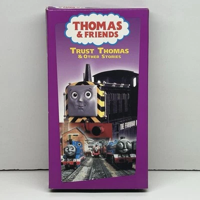 Thomas the Tank Engine & Friends Trust Thomas VHS 1992 Video Tape VTG Train Rare - Image 1 of 4