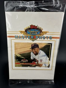 1993 Kirby Puckett Topps Stadium Club Master Photo Redemption Card SEALED - Picture 1 of 8