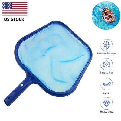 WINNY POOL CLEANER Heavy Duty Pool Skimmer Leaf Rake Net Scooper, Cleaning Swimming Pool, Fine Mesh