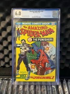 Amazing Spider-Man #129 (1974) CGC 6.0 [WHITE PAGES] 1st Punisher & Jackal READ! - Picture 1 of 2