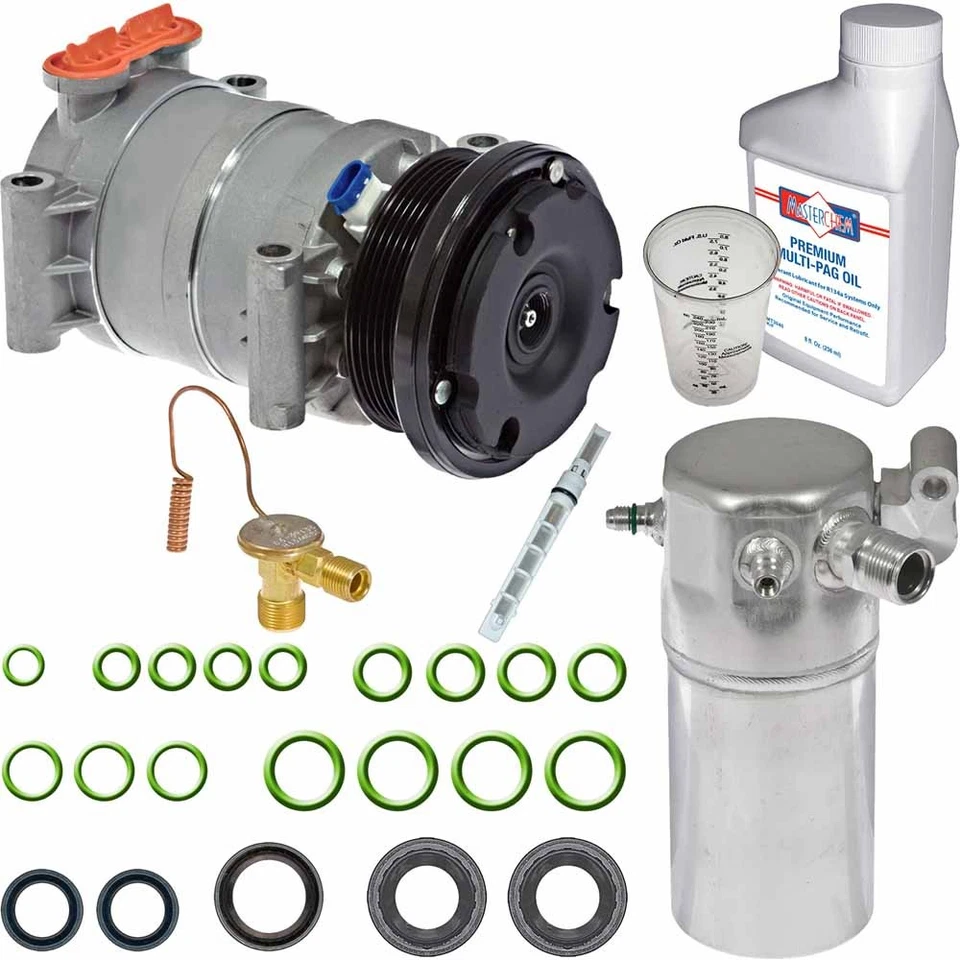 Compresor de aire acondicionado para Chevrolet Express GMC Savana Omega con kit de reparación de aire acondicionado DAC Foto 1 de 1