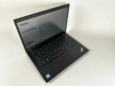 Lenovo ThinkPad T490s 14" i7-8565U 1.80GHz 8GB RAM 256GB NVMe - Image 1 of 4