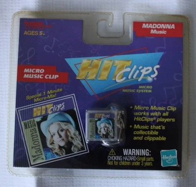 Tiger Hit Clips Madonna Music Micro works with HitClips Player Sealed - Image 1 of 2